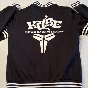 Men's Black Kobe “ The Best Player In The Game “ Varsity Jacket , S , $25